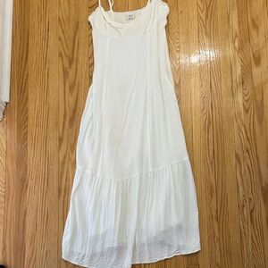 Wilfred Ivory Midi Dress Sz 4